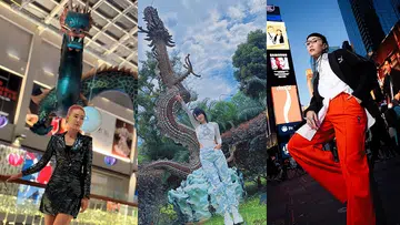 local celeb cny outfits