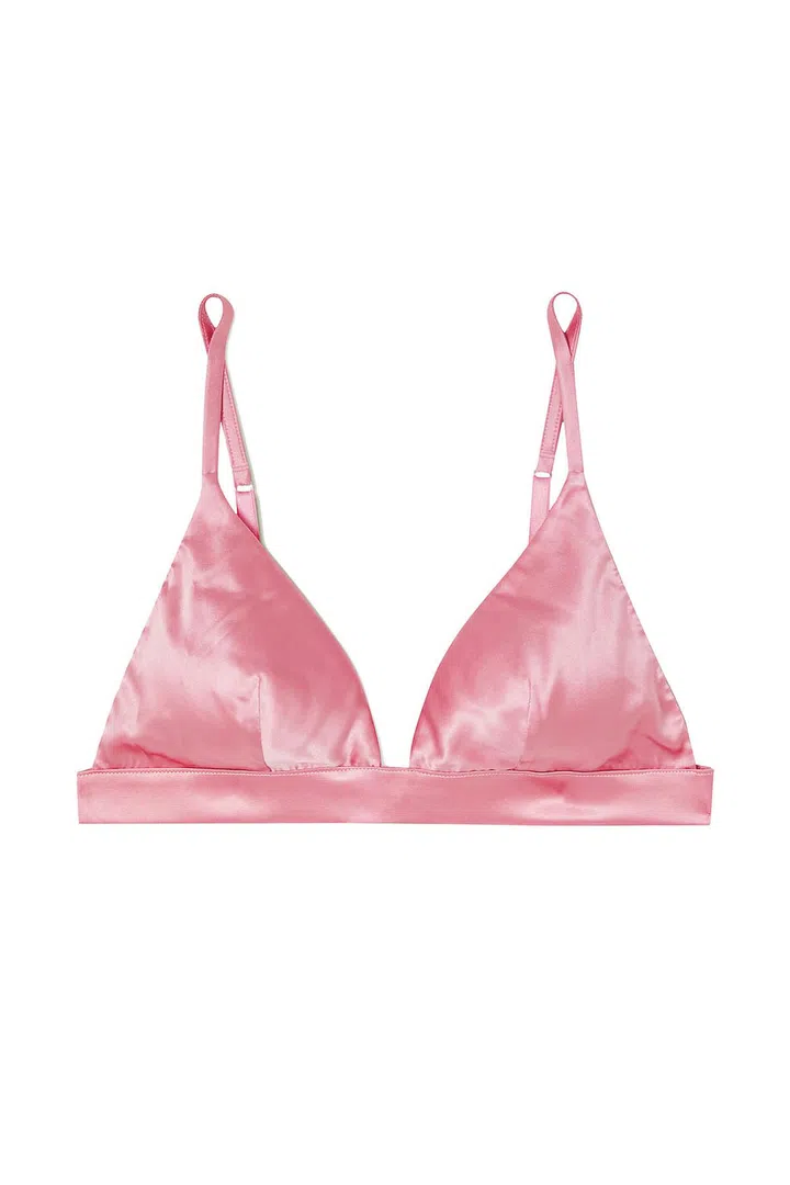 Lombard Street - Silk soft triangle bra. shoot with PID 1352280