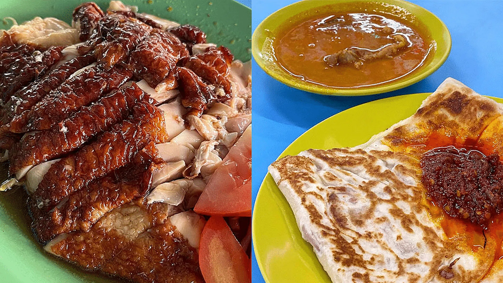 S. J. Sickander Ammal Muslim Foods, Eng Kee Hainanese Chicken Rice & Porridge