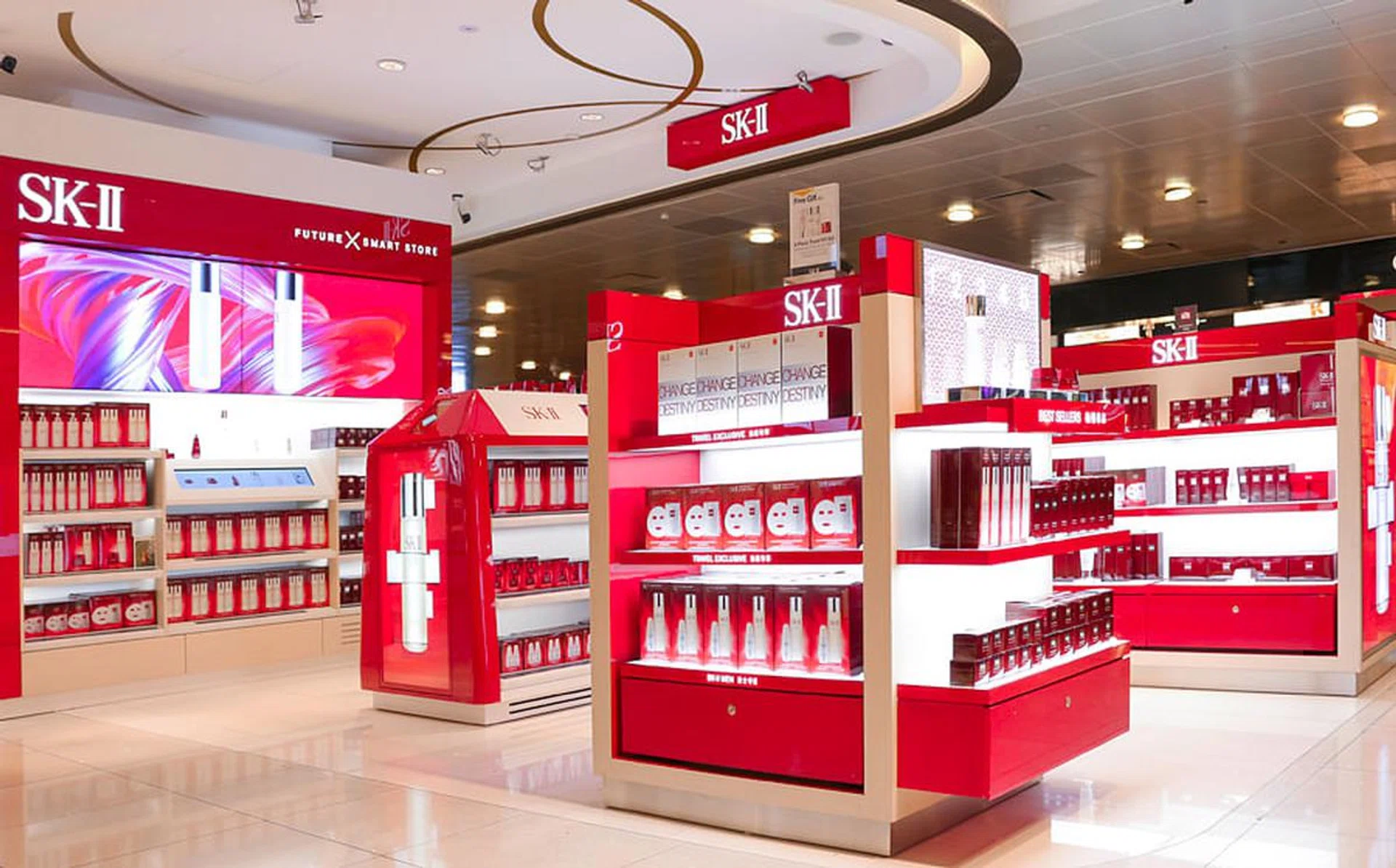 SK-II Future X Smart Store Shilla Duty Free Changi Airport Singapore