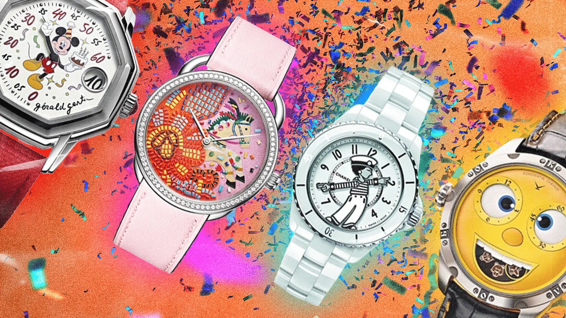 Hermes, Chanel,Konstantin Chaykin,Gerald Genta,Getty