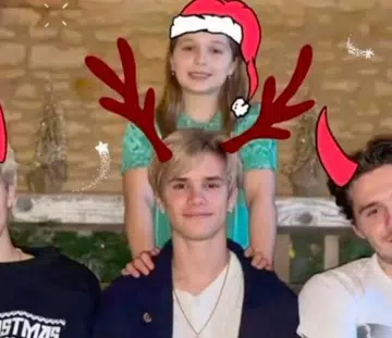 Victoria Beckham shares hilarious chaos of getting kids and dogs to pose for Christmas card