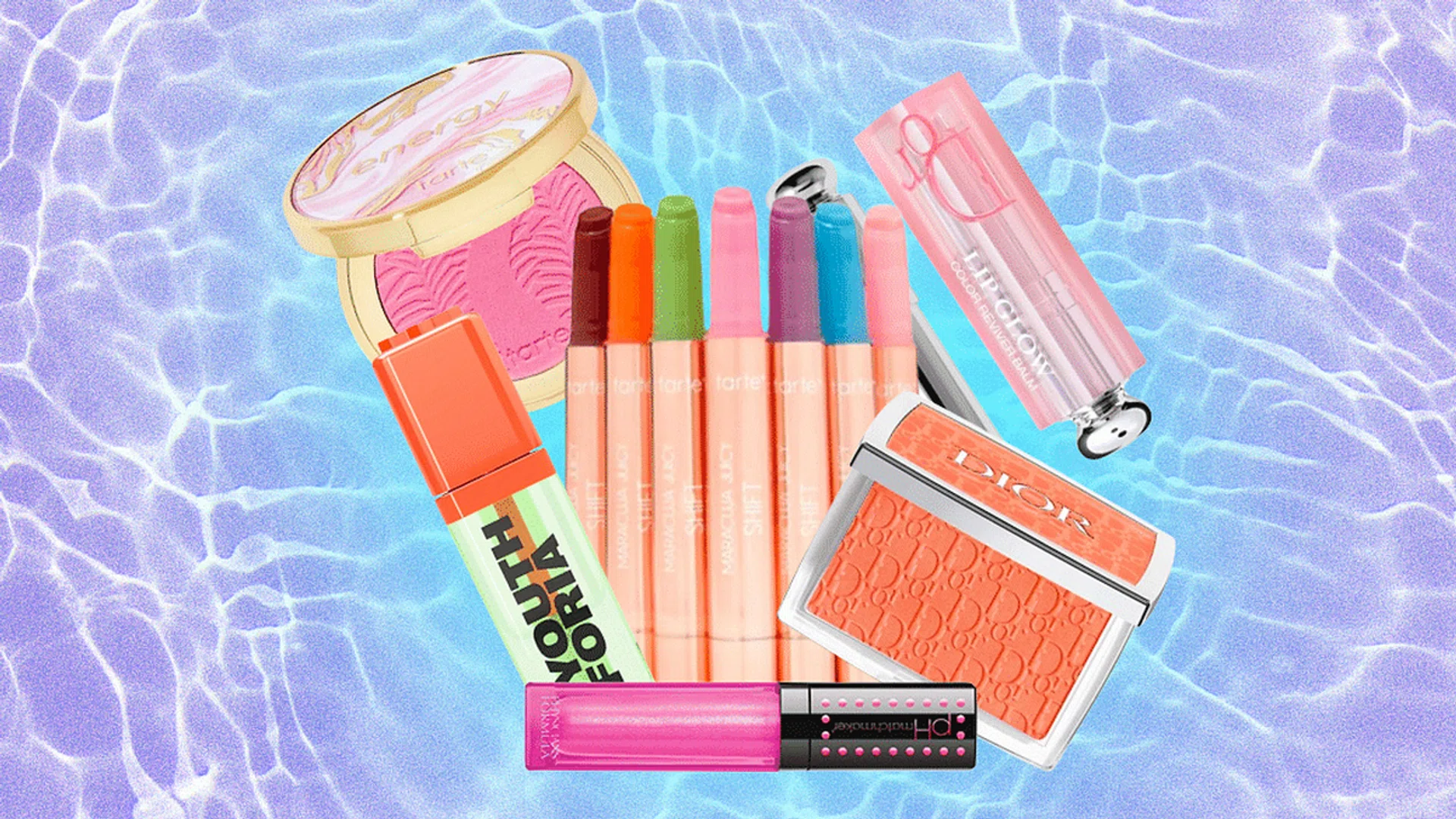 Getty, Youthforia, Dior, Tarte, Physicians Formula