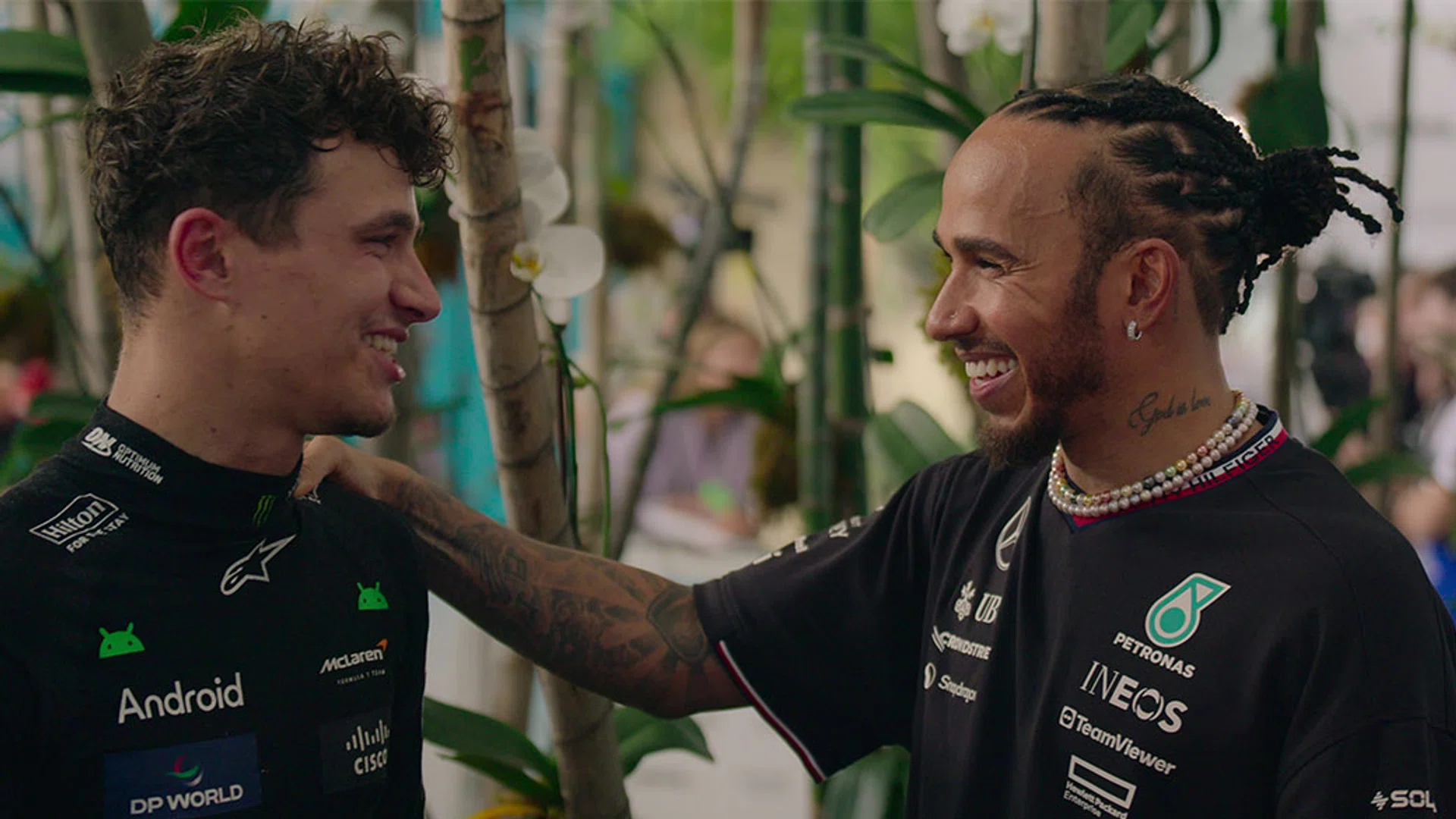 Lando Norris and Lewis Hamilton, Hottest F1 Drivers 2025 | Netflix Documentary Formula 1: Drive to Survive