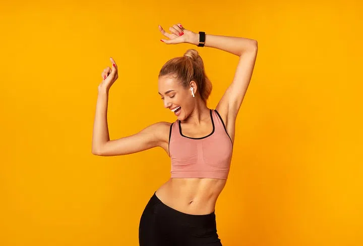 exercise keep calm positivity