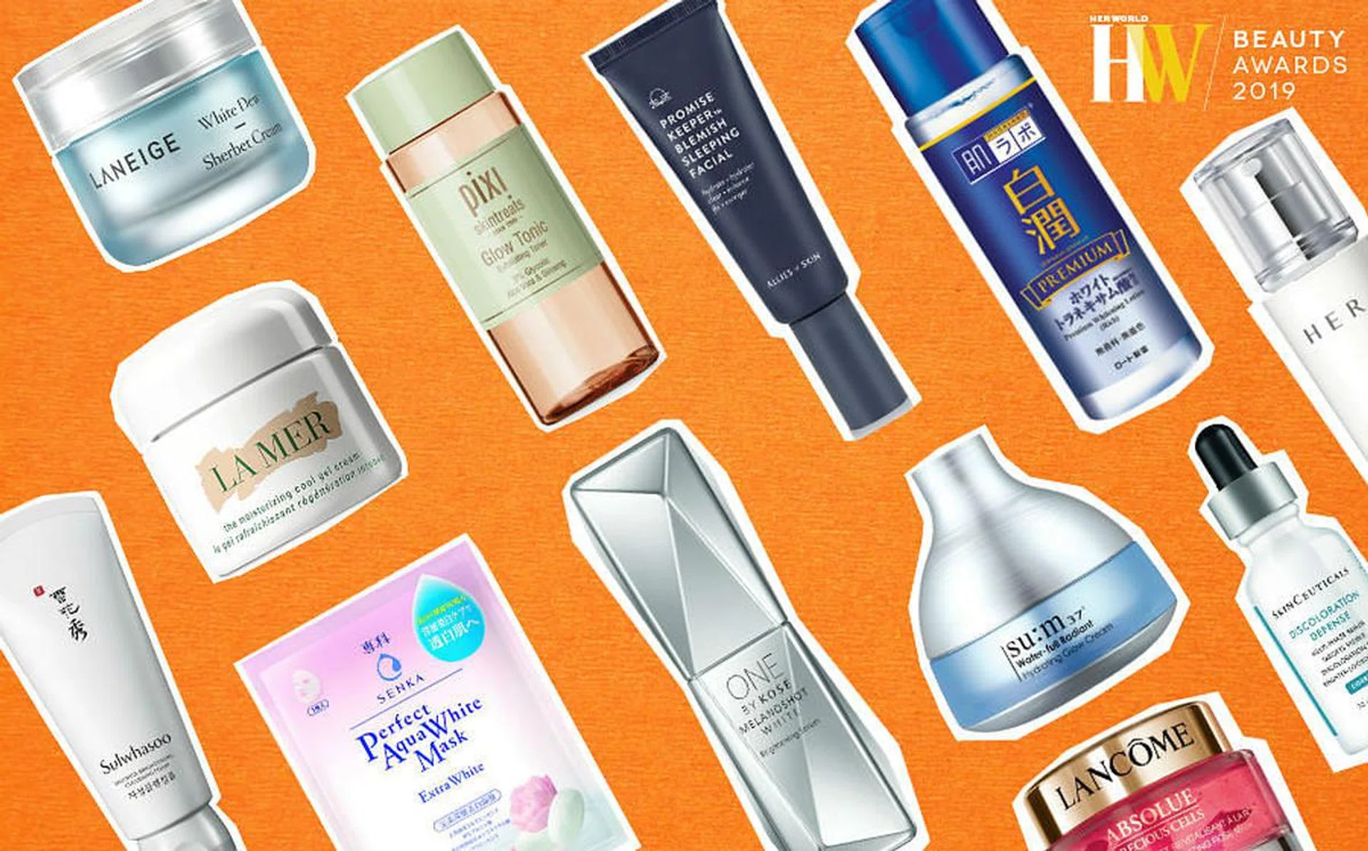 Her World Beauty Awards 2019 Winners: Brightening Skincare