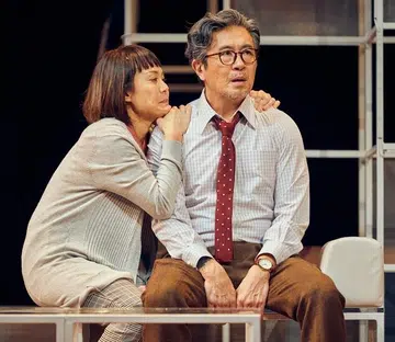 Janice Koh and Adrian Pang play a married couple in the play, The Mother by Pangdemonium.
