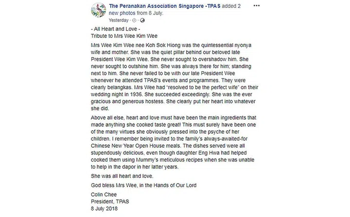 The Peranakan Association