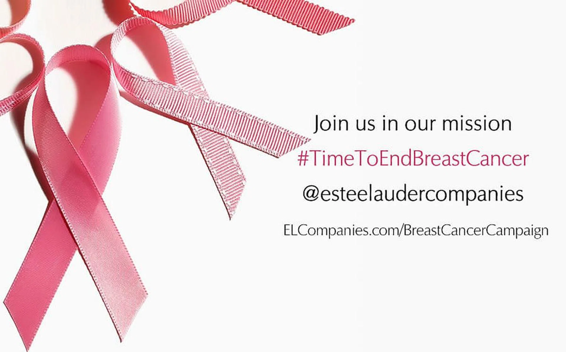 #TimeToEndBreastCancer 