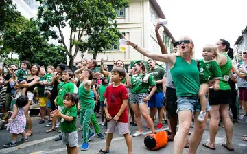 Paint the town green!
