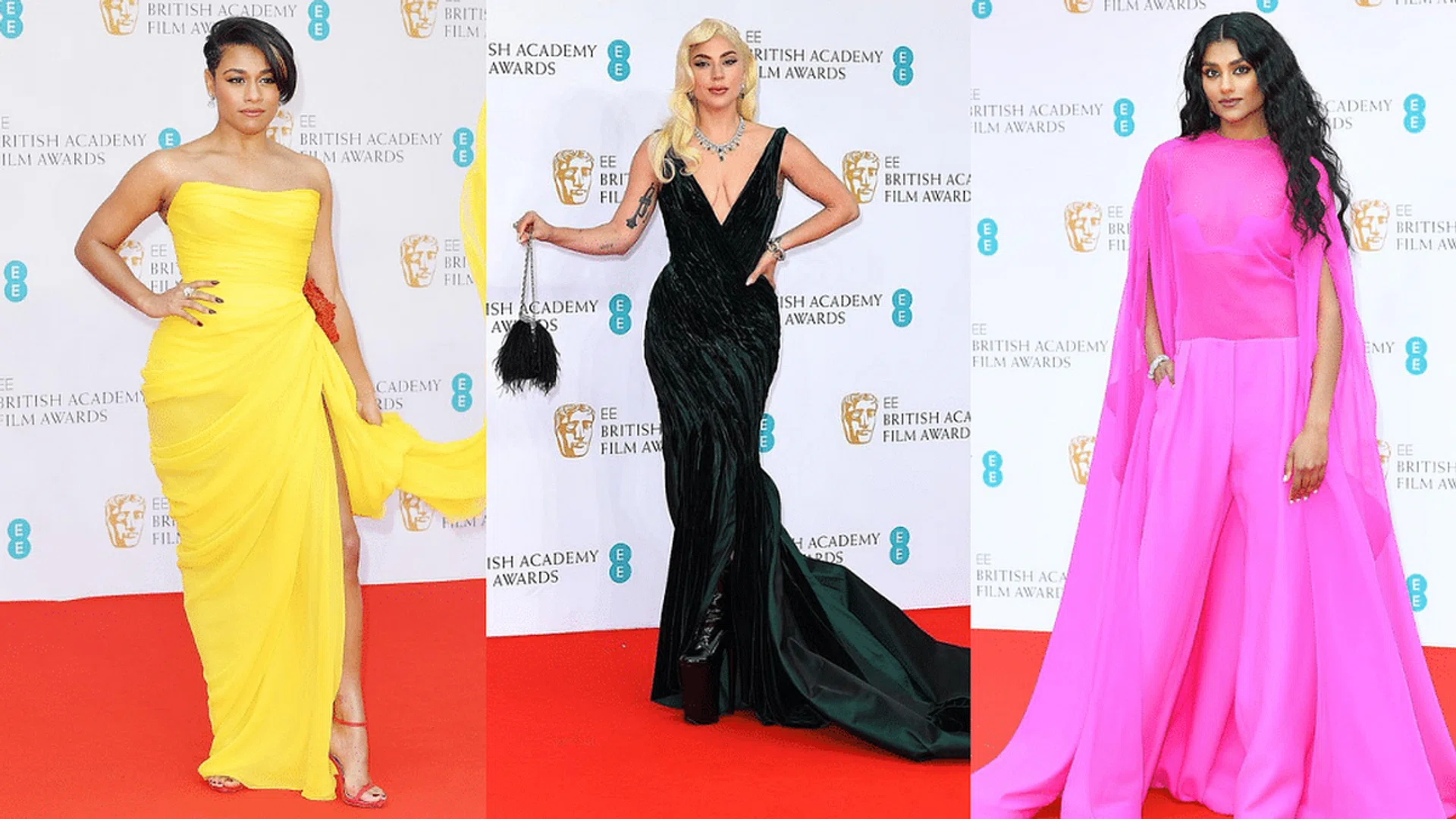 bafta 2022 red carpet looks