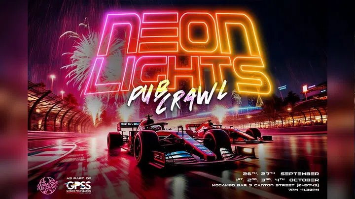 singapore pub crawl neon light pub crawl