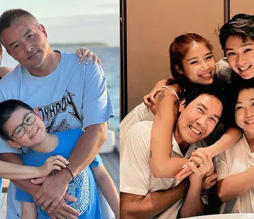 Fann Wong Zoe Tay Father's Day