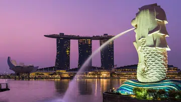 singapore skyline merlion | things to do in singapore this week