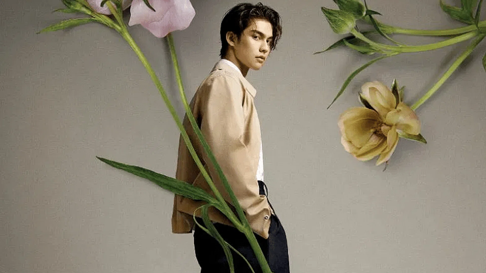 Jacket; shirt; shoes, Burberry. Trousers, Bright’s own. Photo: Zhang Minhua and Jeremy Kieran / Telescope Studios