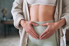 women gut health fitness bloating digestion