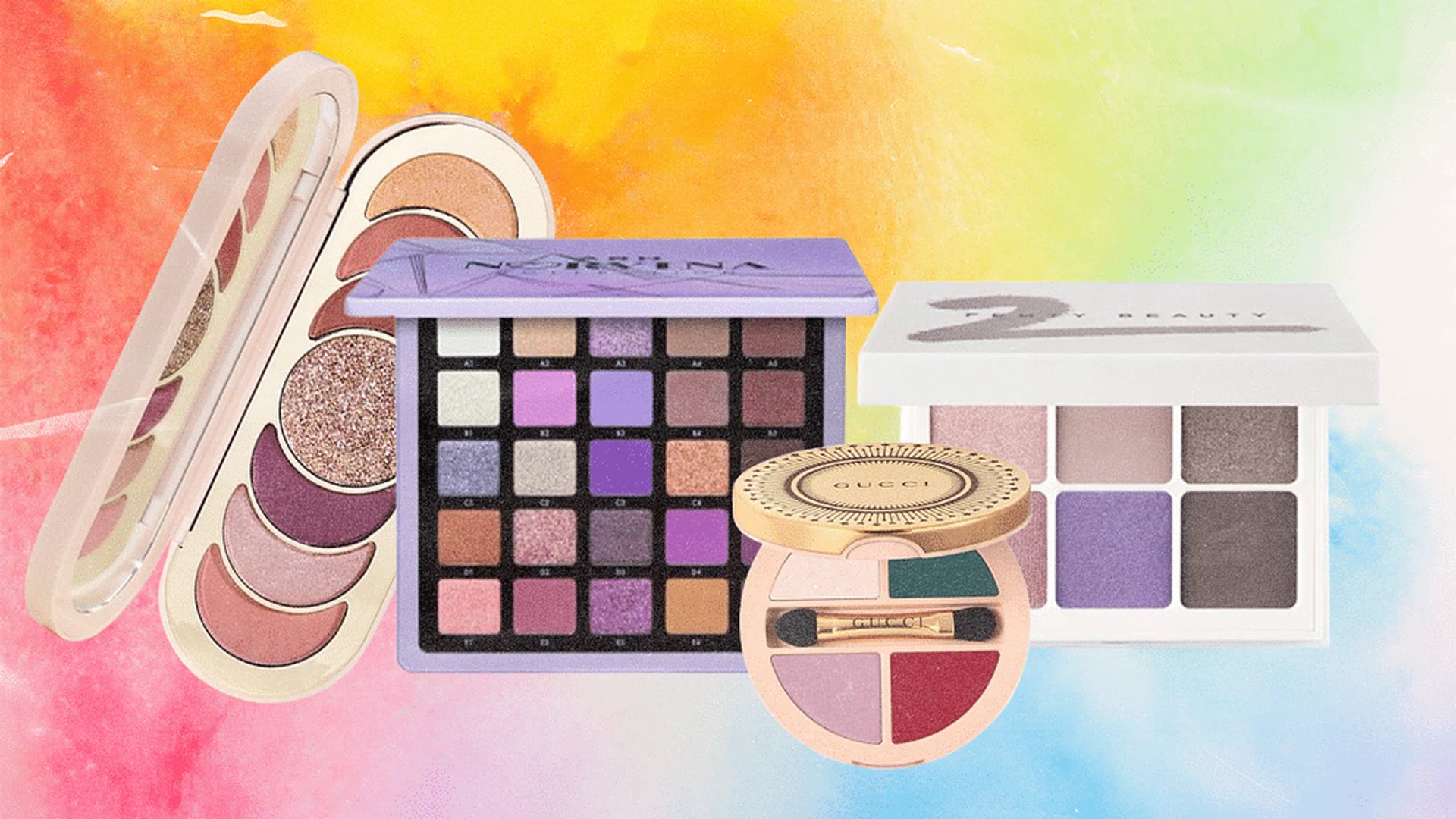 Anastasia Beverly Hills, Rare Beauty, Gucci, Getty