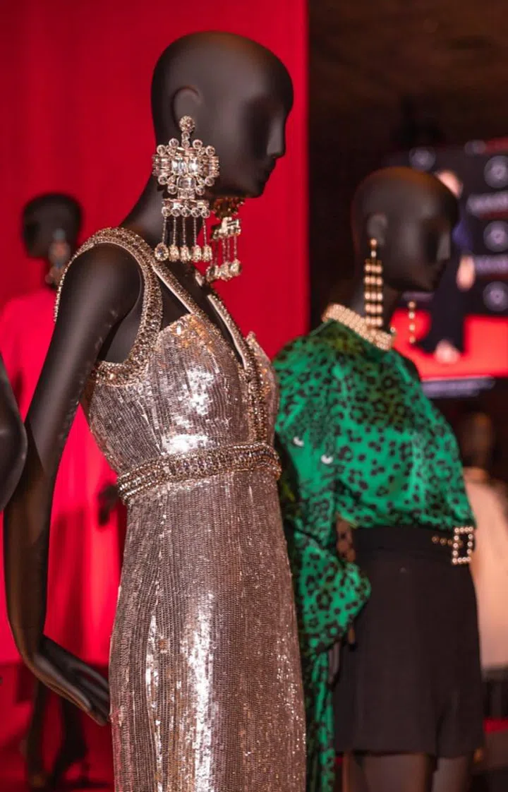 The Red Carpet section of the exhibition. Photo: Navin Pillay