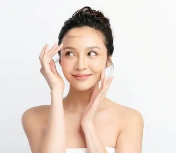 Young woman beauty treatment