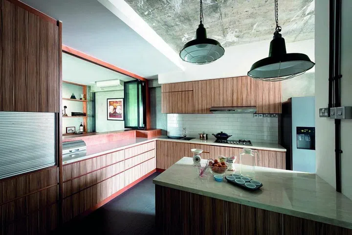 View of Kitchen Design and Decorating Ideas With Cabinets, Islands ...