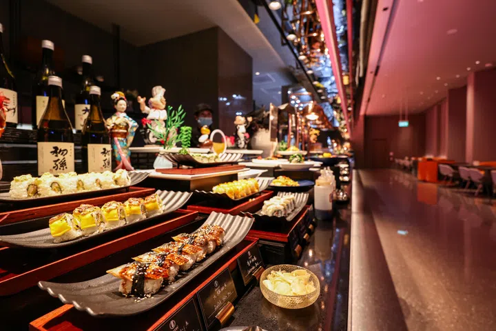 Some of the food offered at House Bubble, a $45 million chinese bathhouse complex, at Perennial Business City, on March 16, 2026. ST PHOTO: BRIAN TEO