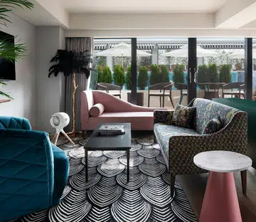 Cabana Suite at the Mondrian Hotel in Itaewon Seoul South Korea