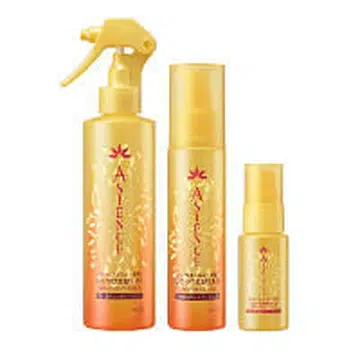 Get long-lasting silky hair with Asience Leave-On Hair Treatments