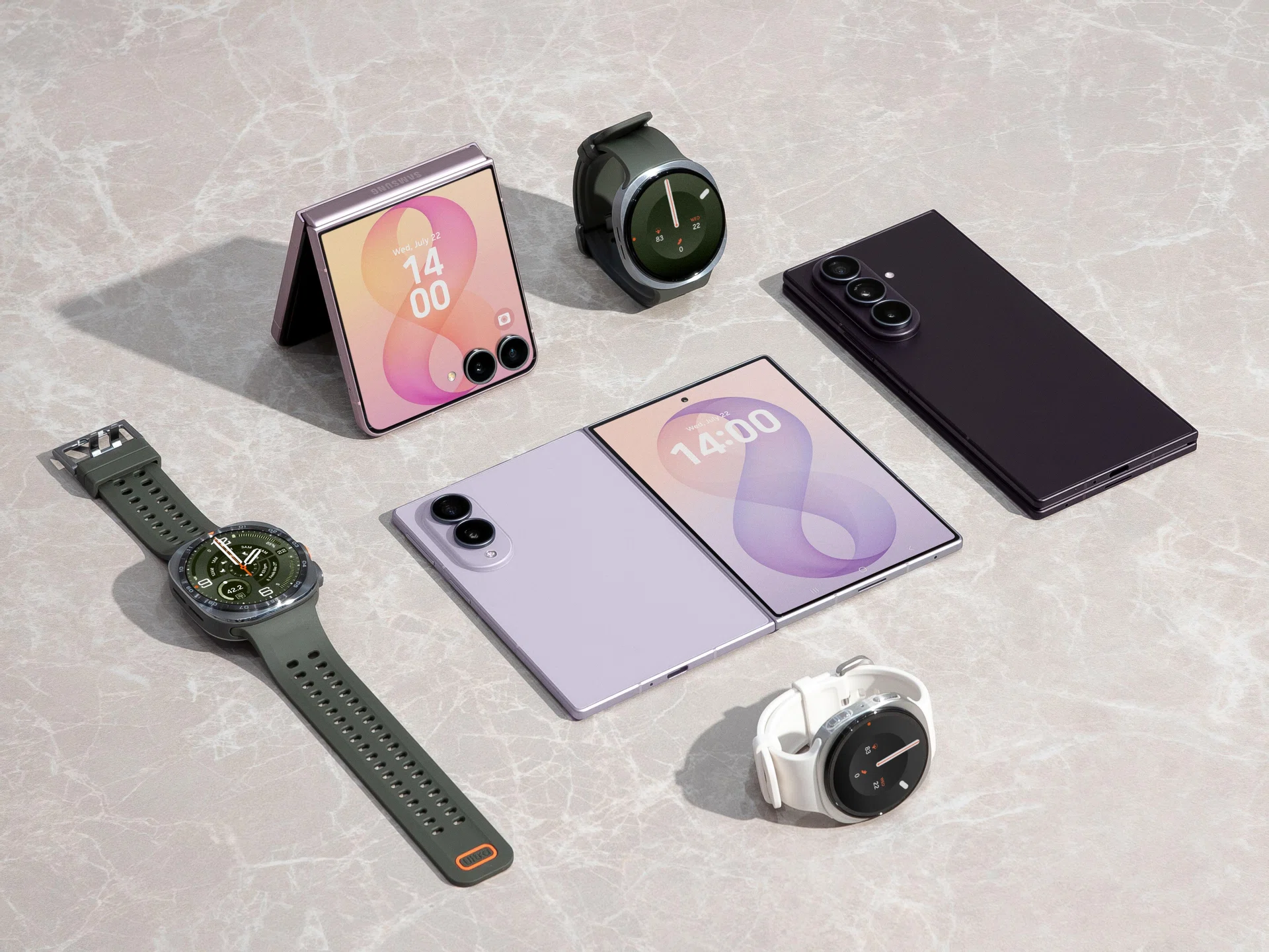 Samsung new devices phone watch