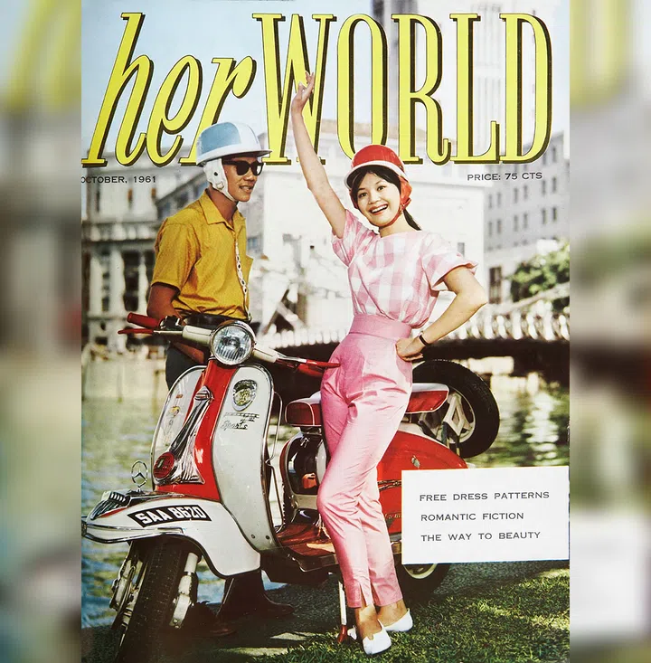 Her World 60s covers | Celebrating 65 Years: Her World covers through the decades