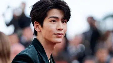 Pursuit of Jade breakout star Zhang Lihe on the red carpet