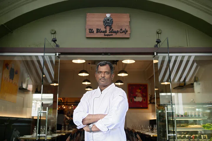 Ratha Krishnan, chef and owner of The Black Sheep Cafe, 23 October 2023.