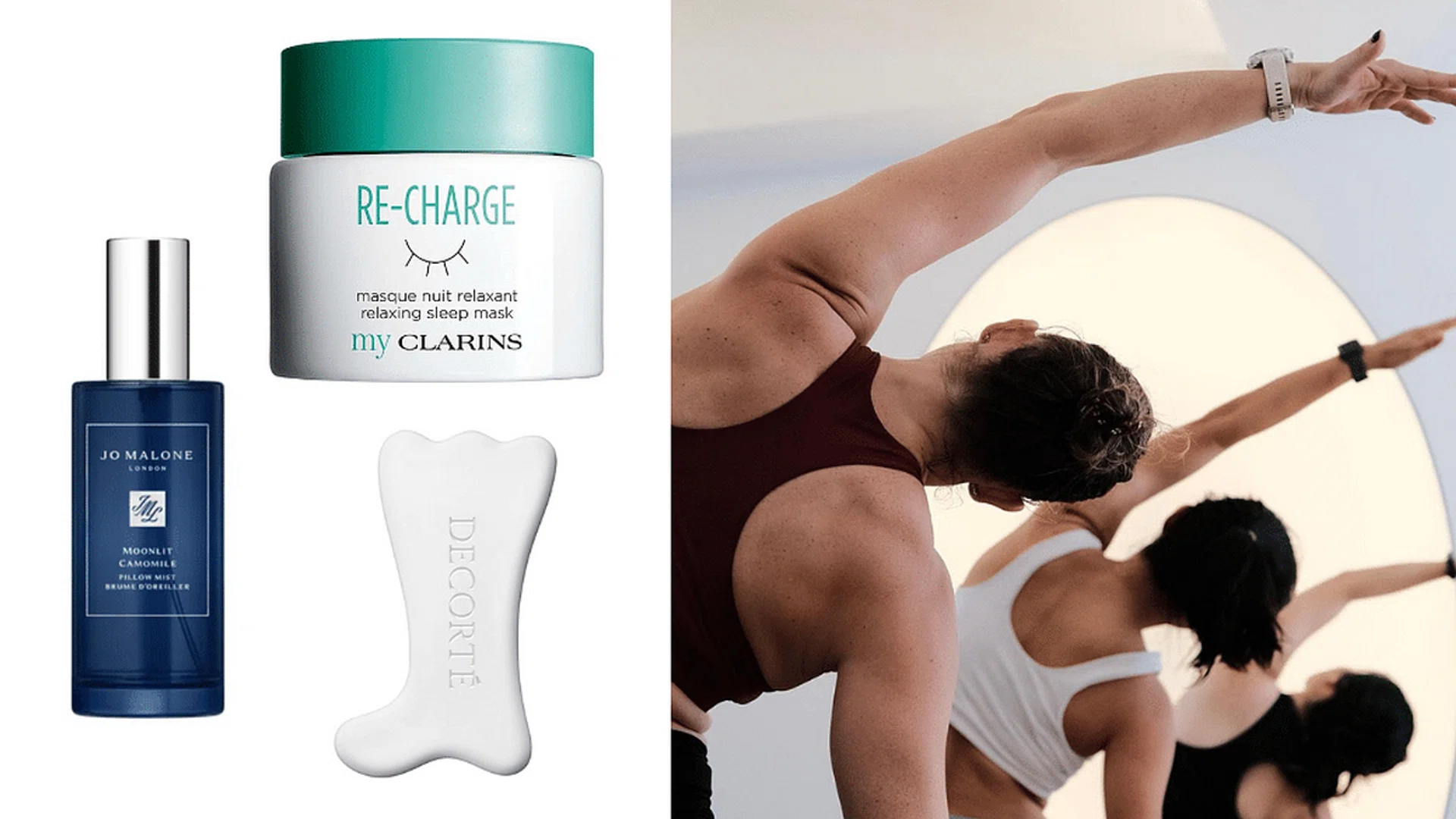 Photos (from left): Jo Malone, Clarins, Decorté, Instagram / Trapeze Rec. Club