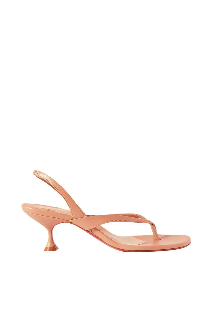 TARALITA 55mm KITTEN stiletto heel slingback strappy thong sandal *Please upload together as Summer in the City Capsule* SWATCH
