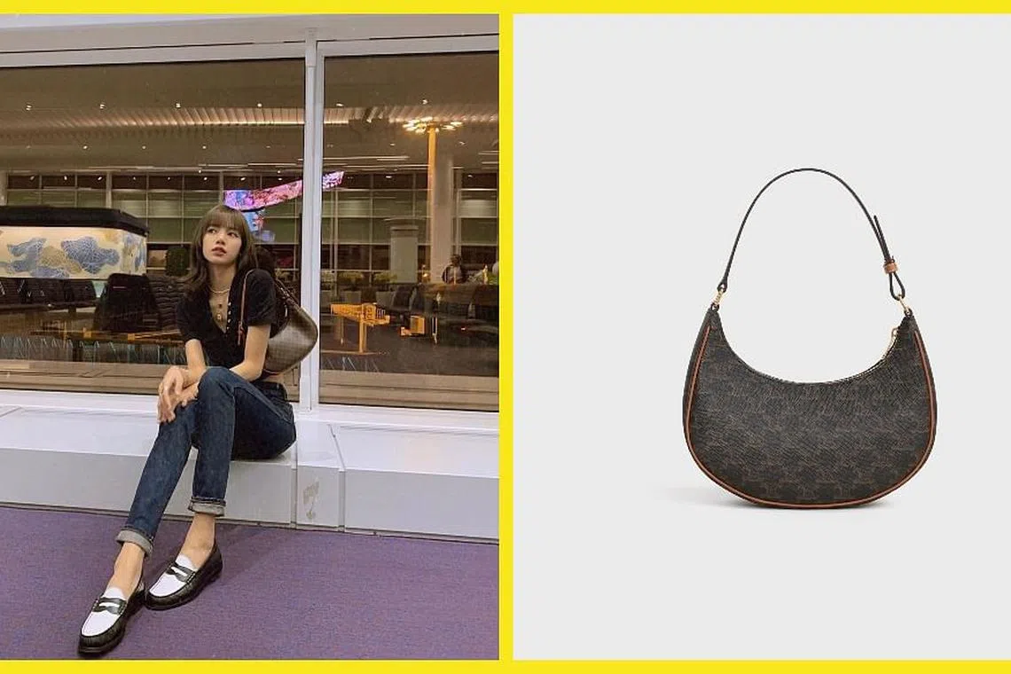 Steal Blackpink Lisa s style with this Celine bag Her World Singapore Her World Singapore