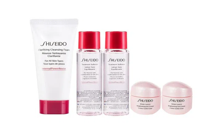 shiseido white lucent brightening gift set