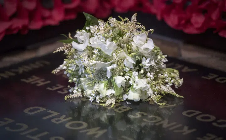 Meghan Markle wedding bouquet