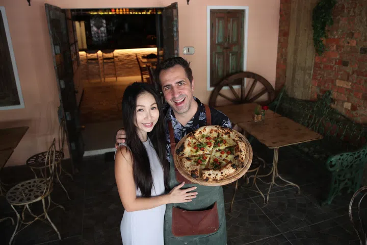 Antonio Miscellaneo and his wife Jasmine run La Bottega Enoteca.