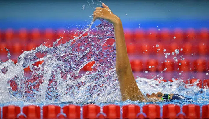 Gold medal and new world record for Singapore swimmer Yip Pin Xiu SWIMMING