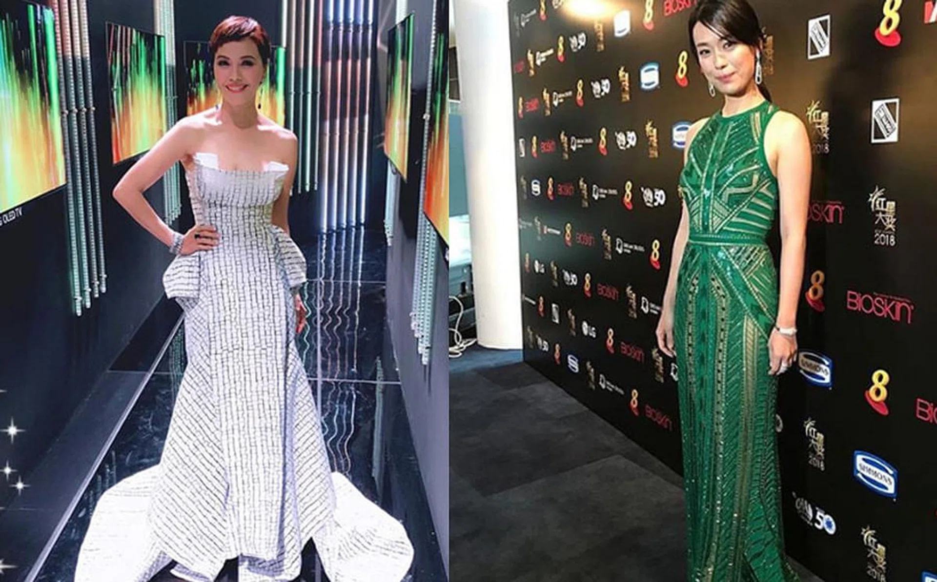 best dressed celebs star awards 2018