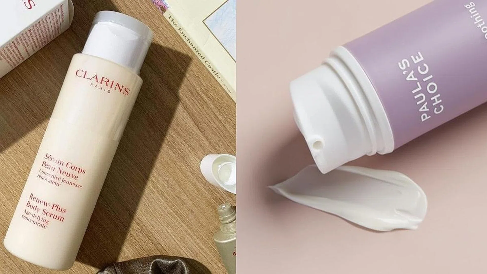 Credit: Clarins & Paula's Choice