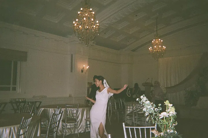 Being the only crazy one on the dancefloor by the end of the night. Photo by Stephanie.