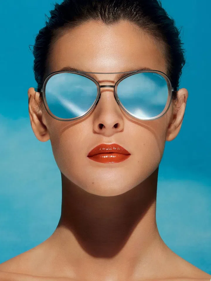 The Rouge Coco Bloom comes with an intense colour payoff, a plumping effect and a glass-shine finish. Credit: Chanel