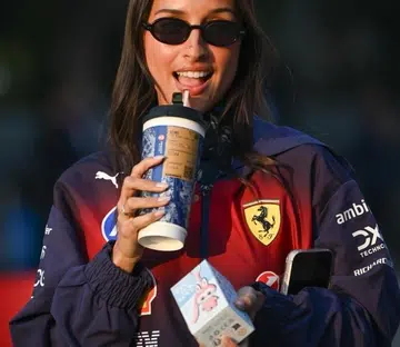 Alexandra Saint Mleux at the Chinese Grand Prix