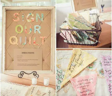quilt guest book new t
