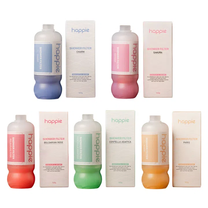 happie vitamin c shower filter