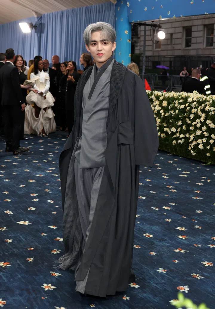 NEW YORK, NEW YORK - MAY 05: S.Coups attends the 2025 Met Gala Celebrating "Superfine: Tailoring Black Style" at Metropolitan Museum of Art on May 05, 2025 in New York City.  (Photo by John Shearer/WireImage)