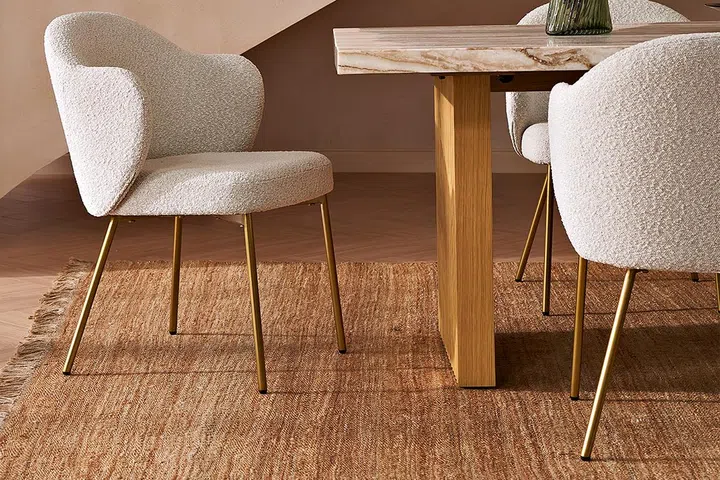 Castlery Simone Performance Boucle Chair, $498