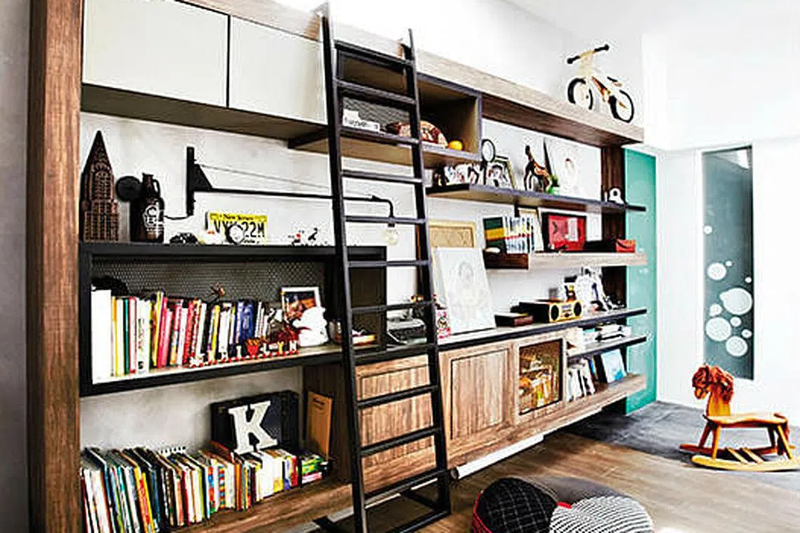 7 ways to use ladders in Singapore homes! - Home & Decor Singapore ...