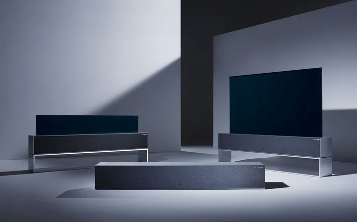 LG OLED TV R hidden tv and how to hide your tv