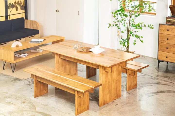 Local brand Myseat.SG offers a range of beautifully designed wood furniture ideal for apartment homes. 